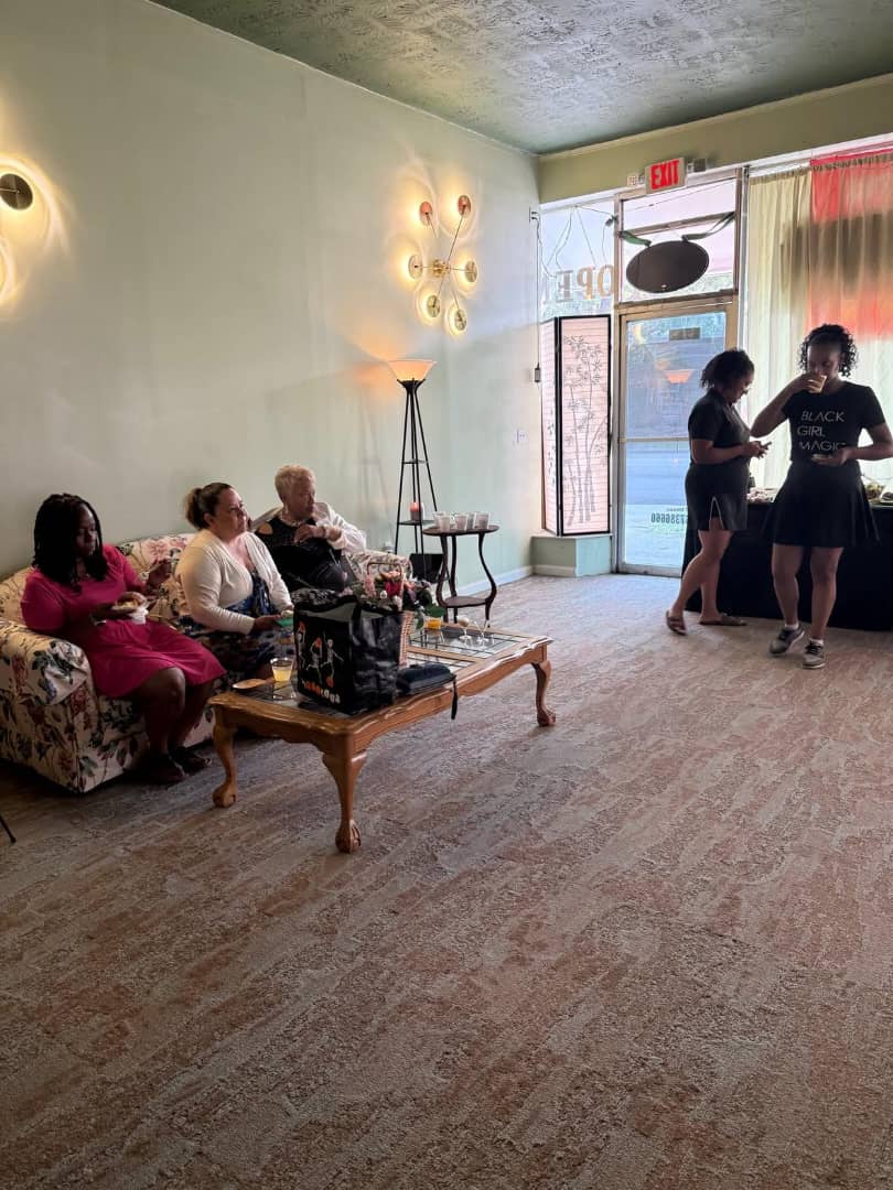 Welcoming lounge at EMassage by MBExperiences LLC