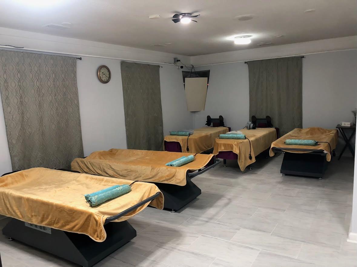 EMassage treatment room interior